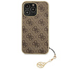 Guess GUHCP13XGF4GBR iPhone 13 Pro Max6,7" brązowy/brown hardcase 4G Charms Collection