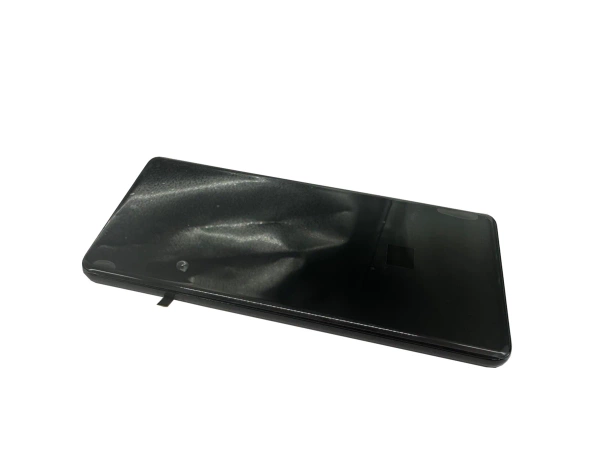 Wyświetlacz + dotyk do Samsung Galaxy S21 Ultra z ramką SOFT OLED BLACK