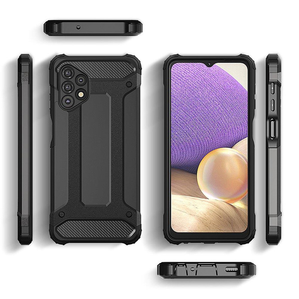 Hybrid Armor pancerne hybrydowe etui pokrowiec Samsung Galaxy A33 5G niebieski