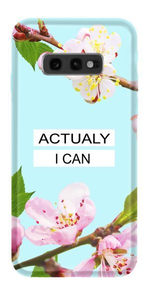 CASEGADGET CASE OVERPRINT ACTUALY I CAN SAMSUNG GALAXY S10E