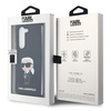 Etui Karl Lagerfeld Silicone Ikonik do Samsung Galaxy Z Fold 5 - czarne