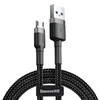 BASEUS CAFULE CABLE USB FOR MICRO 2A 3M GRAY+BLACK