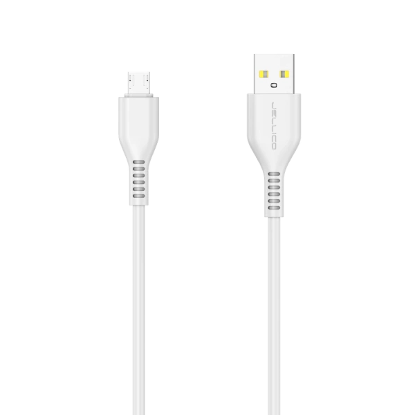 JELLICO cable KDS-32 Micro USB 3.1A 2M White
