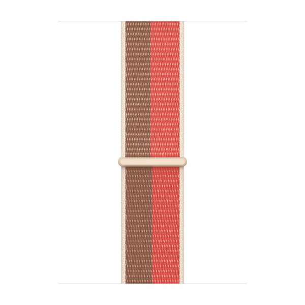 APPLE PASEK APPLE WATCH ML303AM/A SPORT LOOP 45MM PINK POMELO/TAN ORYGINALNA PLOMBA