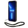 Guess GUHCP14XHGCOHK iPhone 14 Pro Max 6,7" czarny/black hardcase Translucent Pearl Strap