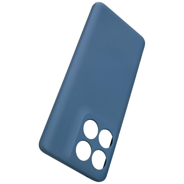 Etui Beline Silicone do Motorola Edge 60 niebieski