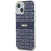 DKNY DKHMP15SHRHSEB iPhone 15 / 14 / 136.1" niebieski/blue hardcase IML Mono & Stripe MagSafe