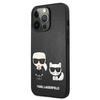 KARL LAGERFELD KLHCP13LPCUSKCBK IPHONE 13 PRO / 13 6,1" CZARNY/BLACK HARDCASE IKONIK KARL & CHOUPETTE