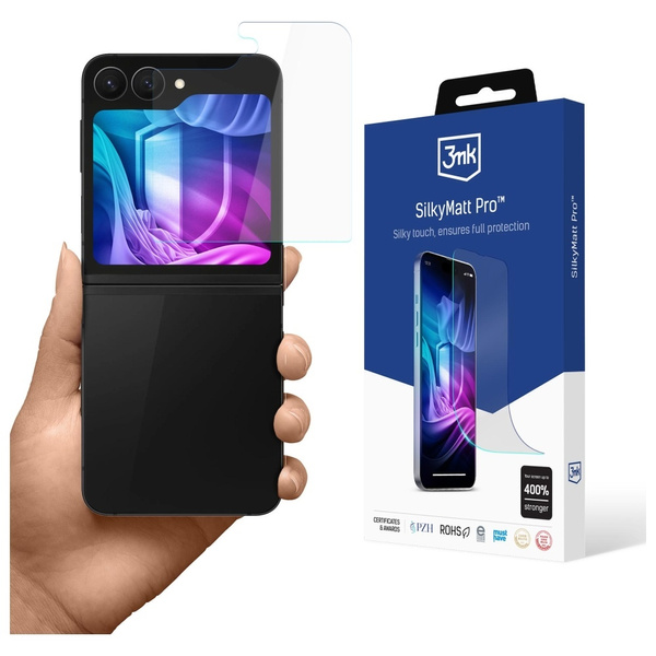 Matowa folia ochronna 3MK Silky Matt Pro do Samsung Galaxy Z Flip7 FE