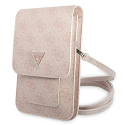 GUESS HANDBAG GWBP4TMPI PINK/PINK 4G TRIANGLE