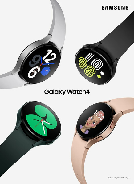 [OUTLET] Samsung Galaxy Watch4 40mm BT R860N Rose Gold with Rubber Band Pink Grade ABC