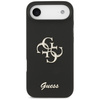 Etui Guess Silicone Big 4G Script do iPhone Air czarny
