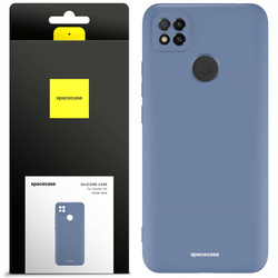 Spacecase Etui Silicone Case Redmi 9C blue