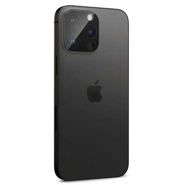 Osłona aparatu Spigen Optik.tR Camera Protector na iPhone 14 Pro / Pro Max / 15 Pro / Pro Max  / 16 Pro / Pro Max- czarna 2 szt.