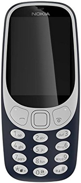 [OUTLET] PHONE NOKIA 3310 DUAL SIM DARK BLUE PHONE AFTER RETURN