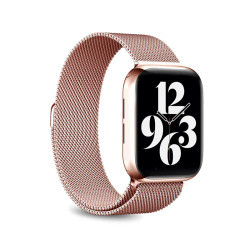 PURO Milanese Magnetic Band Apple Watch 4/5/6/7/SE 40/41mm Bracelet (Rose Gold)