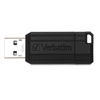 Verbatim Pendrive 128GB USB-A 2.0PinStripe czarny/black 49071