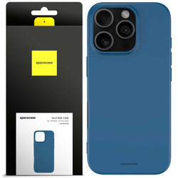 Spacecase Etui Silicone Case iPhone 16 Pro Max blue