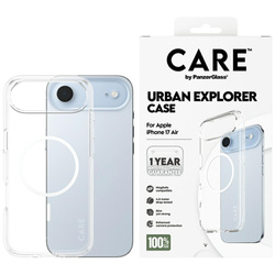 Etui CARE by PanzerGlass Flagship Urban  Explorer w. White MagSafe do iPhone Air przezroczysty