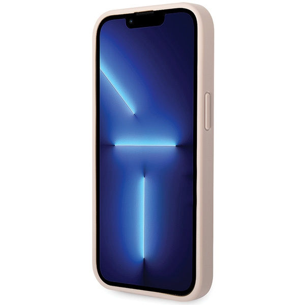 Guess GUHCP15S4GMGPI iPhone 15 / 14 / 13 6.1" różowy/pink hardcase 4G Big Metal Logo