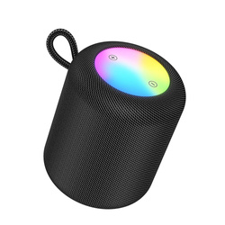 Głośnik bluetooth LED 5W 3h Hoco HC30 czarny