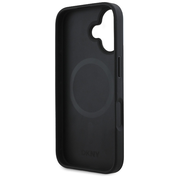 DKNY DKHMP16SPCPVSLK iPhone 166.1" czarny/black hardcase Checkered Pattern Magsafe