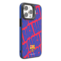 Etui FC Barcelona do iPhone 15 Pro Max Magnetic Case MagSafe OCFCBMCIP15PMBC BC