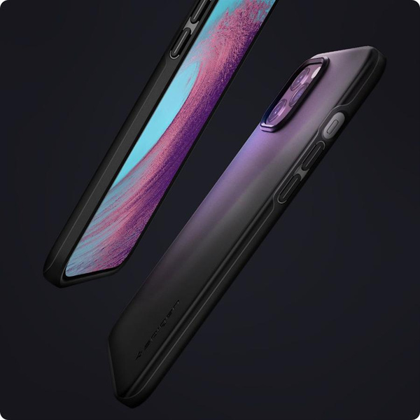 SPIGEN THIN FIT IPHONE 12/12 PRO BLACK