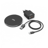 HAMA ŁADOWARKA INDUKCYJNA "QI-FC10" WIRELESS CHARGER, CZARNA 10W+ ŁADOWARKA QC 3