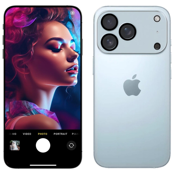 Ochrona na obiektyw aparatu 3MK Lens Pro FullCover do Apple iPhone 17 Pro Max