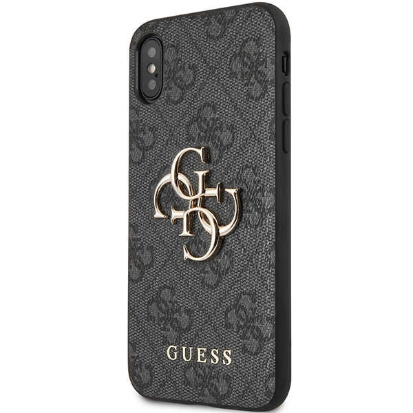 Guess GUHCPX4GMGGR iPhone X/XSszary/grey hardcase 4G Big Metal Logo