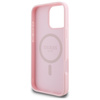 Guess GUHMP16XPGPYSP iPhone 16 Pro Max 6.9" różowy/pink hardcase Peony Script MagSafe