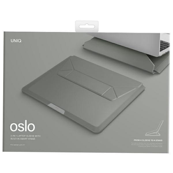 Pokrowiec UNIQ Oslo na laptopa 14" - zielony