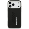 Etui AMG Silicone Oversize Rhombs MagSafe do iPhone 17 Pro Max czarny