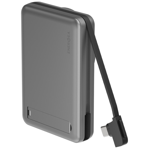 PowerBank indukcyjny Energea MagPac Pro Plus 10000mAh Qi2 Magsafe szary