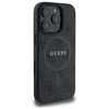 Guess GUHMP16XG4GFRK iPhone 16 Pro Max 6.9" czarny/black hardcase 4G Ring Classic Logo MagSafe