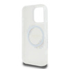 Guess GUHMP16LHFWFCT iPhone 16 Pro 6.3" przeźroczysty/transprent hardcase IML Flowers Wreath MagSafe