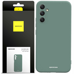 Spacecase Etui Silicone Case Galaxy A34 5G dark green