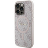 Guess GUHMP13XG4GFRP iPhone 13 Pro Max6.7" różowy/pink hardcase 4G Collection Leather Metal Logo MagSafe
