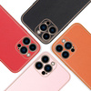 DUX DUCIS YOLO ELEGANT CASE MADE OF SOFT TPU AND PU LEATHER FOR IPHONE 13 PRO MAX ORANGE