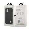 Etui BMW BMHCP12LRCDPK iPhone 12 Pro Max6,7" czarny/black hardcase Leather Deboss