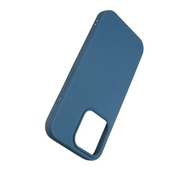 Beline Etui Silicone iPhone 16 Pro 6.3" niebieski/blue