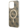 Guess GUHMP14XH4STW iPhone 14 Pro Max6.7" brązowy/brown hardcase 4G MagSafe