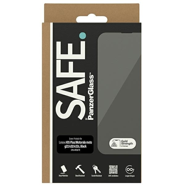 SAFE by PanzerGlass Lenovo K15 Plus / Motorola moto g22 / e32 / e32s Screen Protection Edge-to-Edge czarny/black SAFE95110