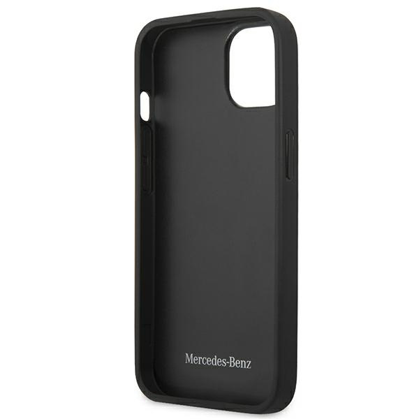 Etui Mercedes Leather Urban Bengale na iPhone 14 Plus - czerwone
