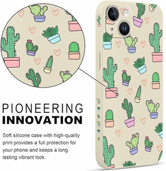 Pnakqil Iphone 14 Case Cactuses
