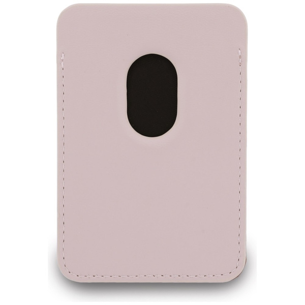 Zestaw portfel + hand strap Guess        triangle MagSafe różowy