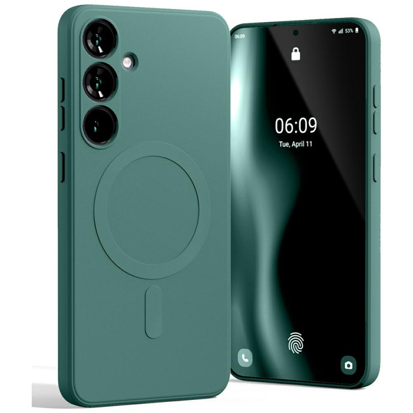 Mercury MagSafe Semi-Silicone Sam S25+ S936 zielony /green