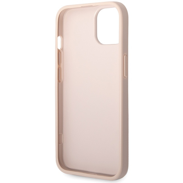 Guess GUHCP15S4GMGPI iPhone 15 / 14 / 13 6.1" różowy/pink hardcase 4G Big Metal Logo