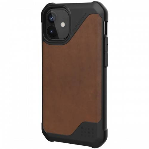 CASE ETUI UAG URBAN ARMOR GEAR METROPOLIS LT IPHONE 12 MINI  BROWN